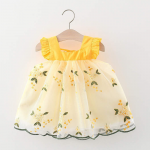 Yellow Frock for Girls