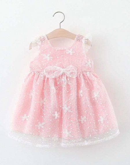 pink fancy frock