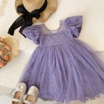 Lavender Party Dress