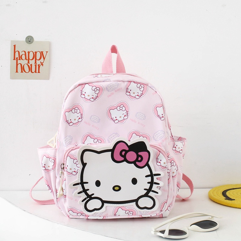Kitty School Bag Pink 33 cm