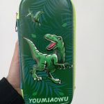 Dinosaur Pencil Box Green