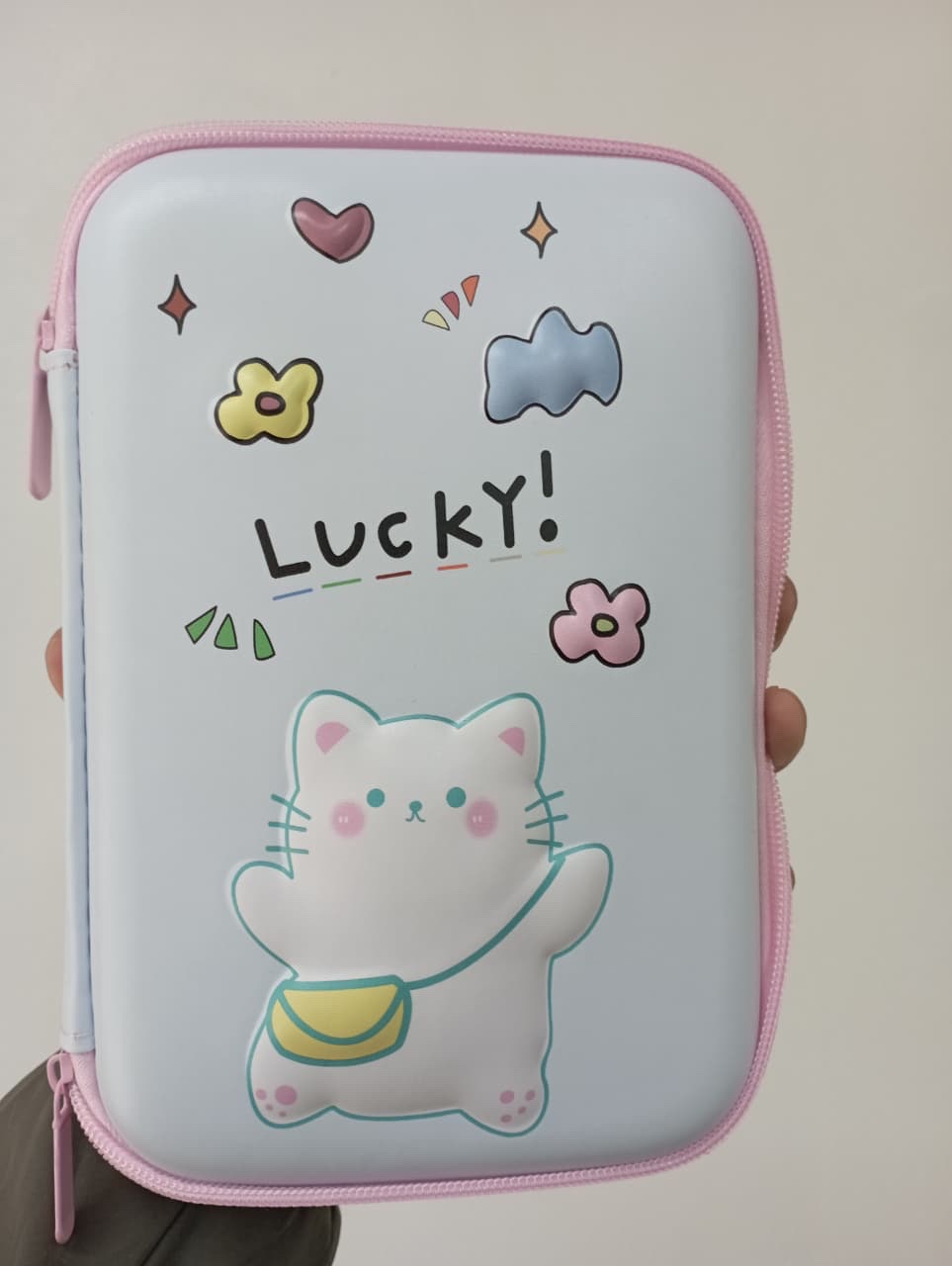 Lucky Pencil Box White