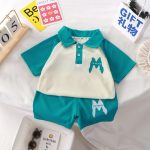 Home Baby Polo Set Green